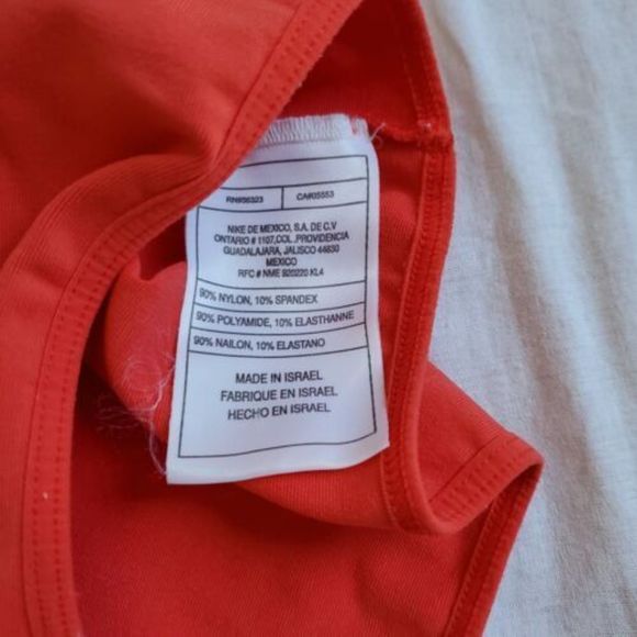 NIKE Seamless Stretch Dri Fit Coral Tank Top SZ Medium - Picture 8 of 9